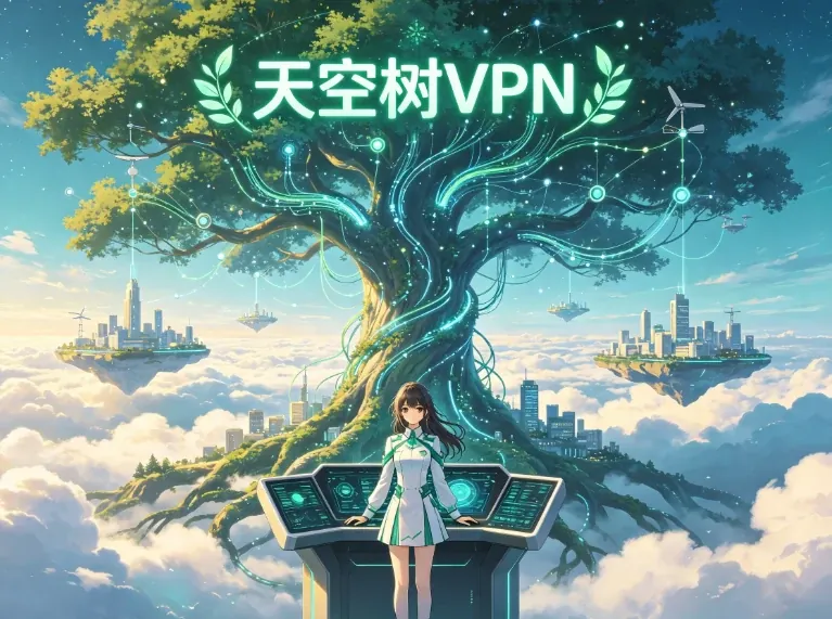 天空树VPN 配图,本页为第三方整理页